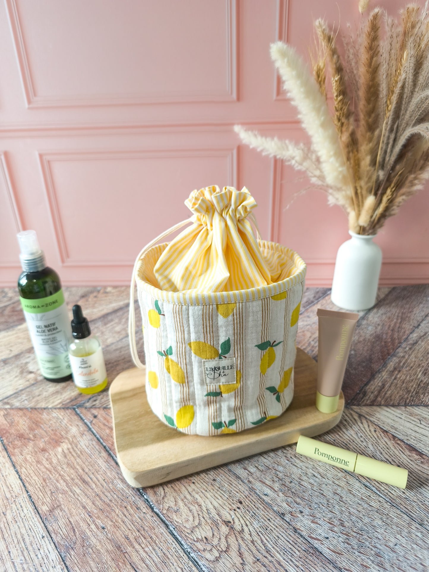 Panier pochon citron - Quantité limitée