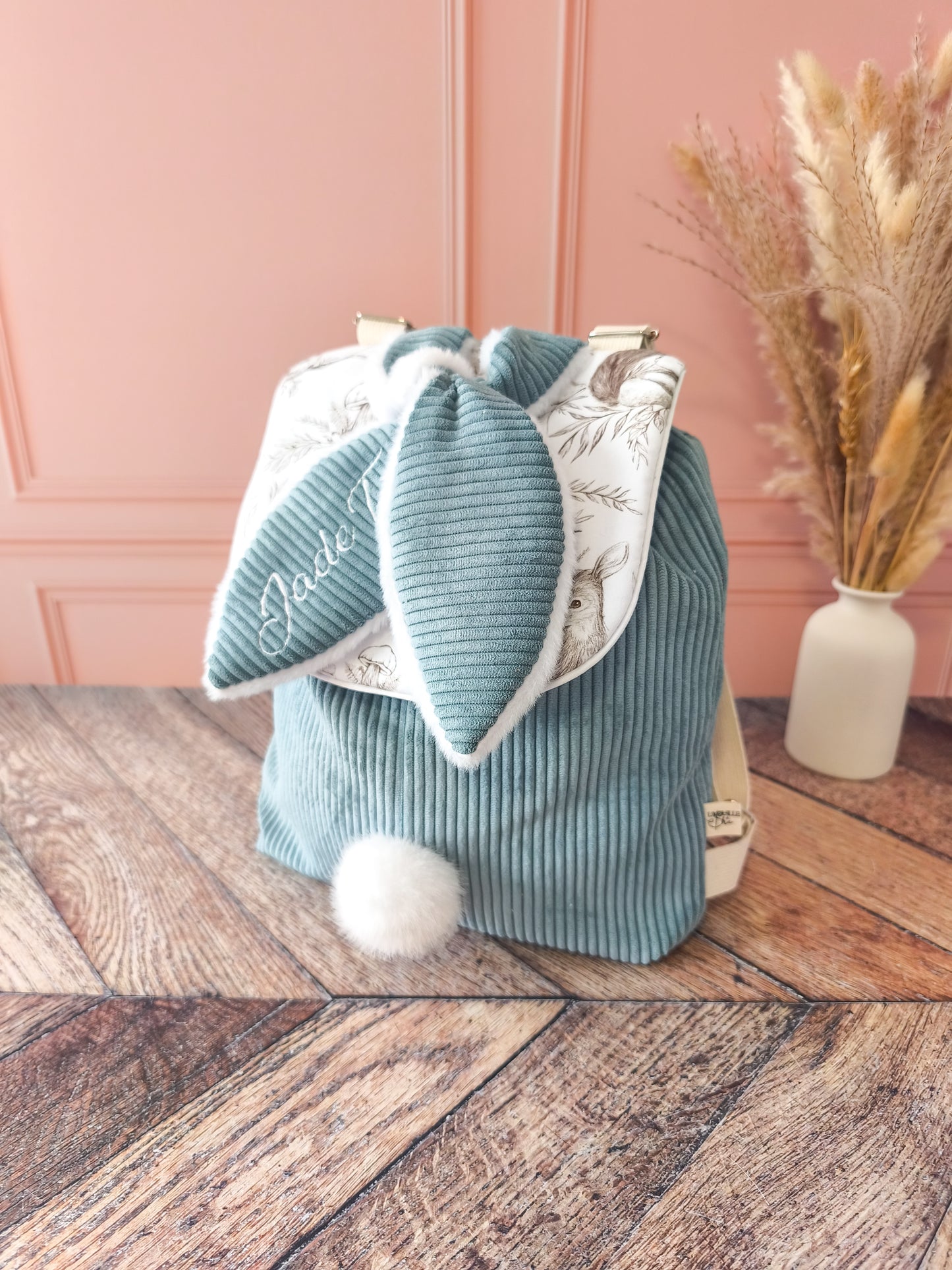 Patron PDF Sac à Dos Lapin Enfant – Tutoriel Couture + Patron A4 & A0