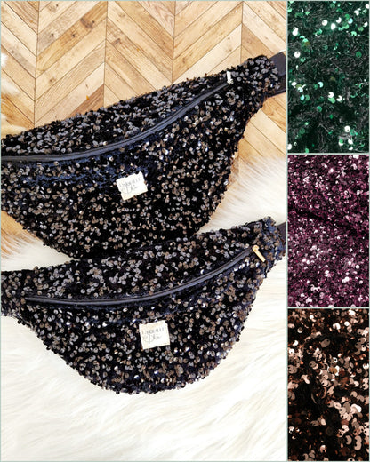 Bananes sequin Noir - Vert - Rose ou Bronze – Modèles S et M