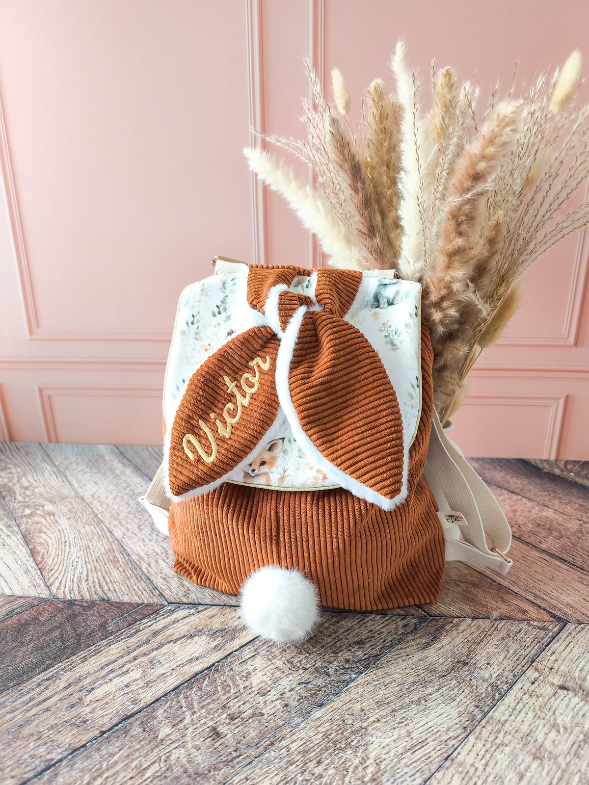 Patron PDF Sac à Dos Lapin Enfant – Tutoriel Couture + Patron A4 & A0