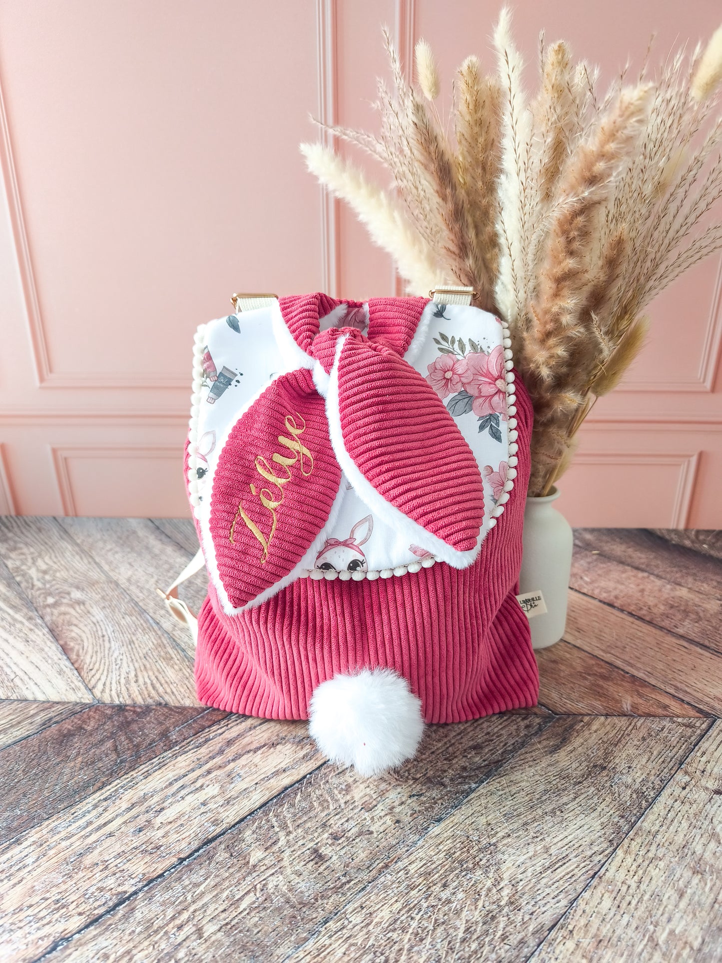 Patron PDF Sac à Dos Lapin Enfant – Tutoriel Couture + Patron A4 & A0