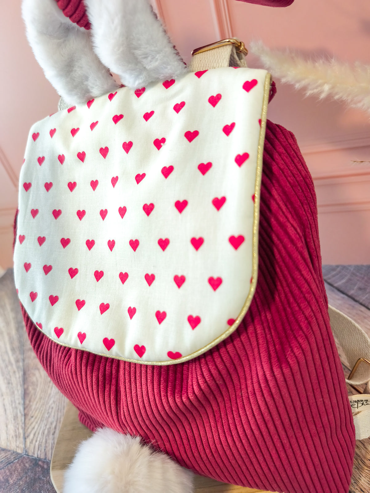 Patron PDF Sac à Dos Lapin Enfant – Tutoriel Couture + Patron A4 & A0