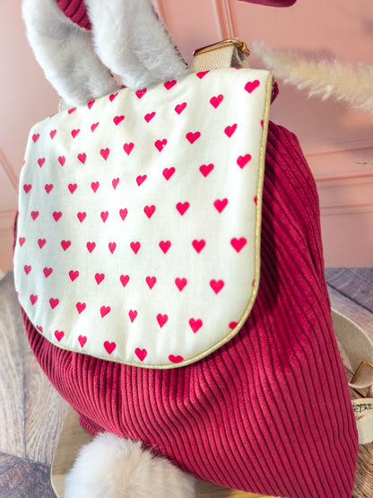 Patron PDF Sac à Dos Lapin Enfant – Tutoriel Couture + Patron A4 & A0
