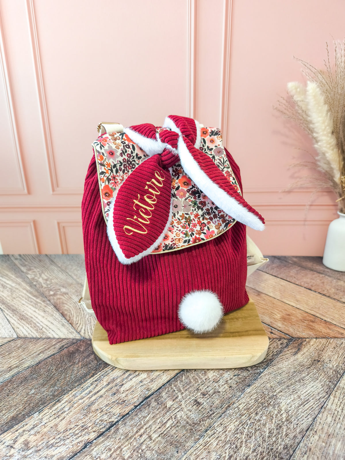 Patron PDF Sac à Dos Lapin Enfant – Tutoriel Couture + Patron A4 & A0