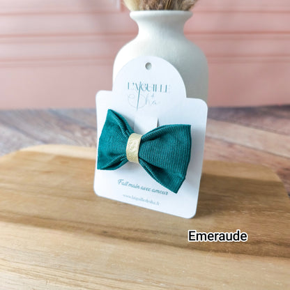 Barrettes Velours - 2 achetées, la 3ème à -30%