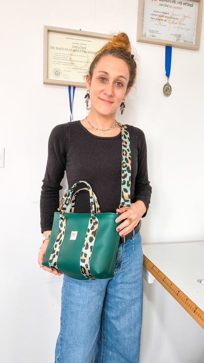 Chloé - vert léopard