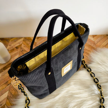 Mini cabas Chloé Noir or -  Modèle unique