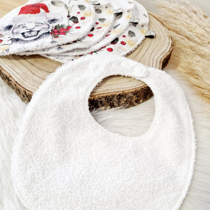 Bavoir de Noël pour bébé – Idéal pour le tout premier Noël!